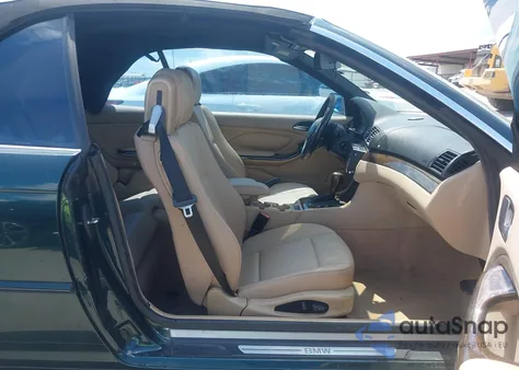 2004 BMW 325Ci z USA, uszkodzony, nr VIN WBABW33424PL28134